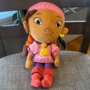 Disney Parks Store Jake and the Neverland Pirates Izzy Plush Doll